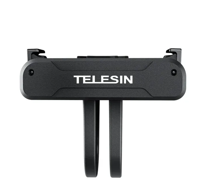 Магнітний адаптер TELESIN з двома захоплювачами для DJI OSMO Action 3, 4, 5 Pro, OSMO360 (код No OA-TPM-T04)
