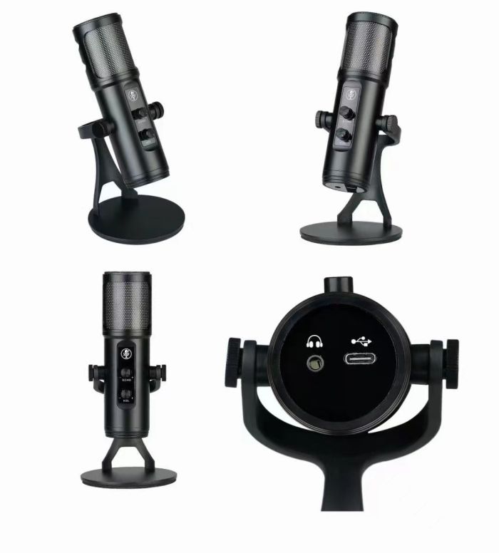 Студійний мікрофон — для стримінгу USB CensReal CR-U850 (BM-U850RGB) з RGB