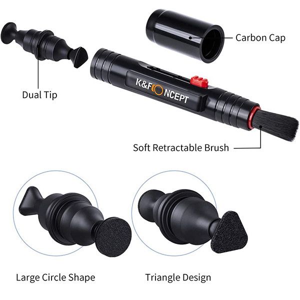 Універсальний очисний набір 15 в 1 для відео та фототехніки K&F Concept Optical Cleaning Kit SKU.1918