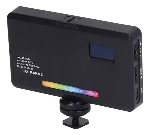 Ультратонкий, портативний RGB LED — освітлювач, відеосвітло Yelangu LW140-RGB з вбудованим акумулятором