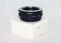 Адаптер (перехідник) SONY AF-NEX (E-mount) для камер SONY NEX-3, 5, A5000, A5100, A6000, A6300, A7, A7 II