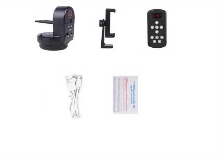 Обертовий моторизований штатив — головка з пультом керування YT-800 від Zifon для фотоапаратів і камер