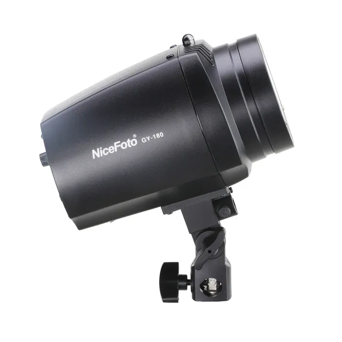 Студійний мінізасмуг із моделювальним світлом NiceFoto GY-180 (180 дж, 38GN)