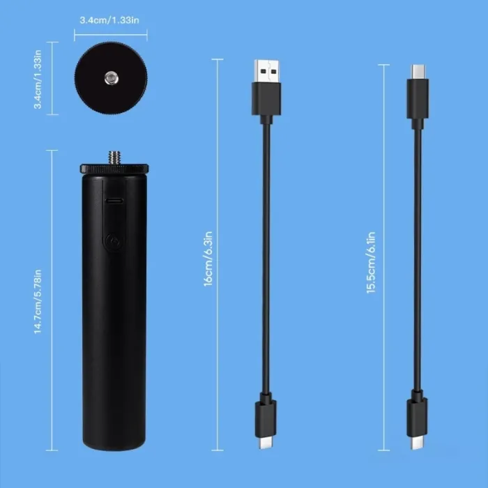 QISYKER VLP6000 — монопод — тримач — стедикам для екшн-камери, телефона з powerbank на 6000 ma