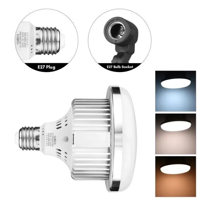 Комплект LED150KIT (софтбокса 50 x 70 см, стійка 2 м, лампа LED 150 ватів, пульт ДК)