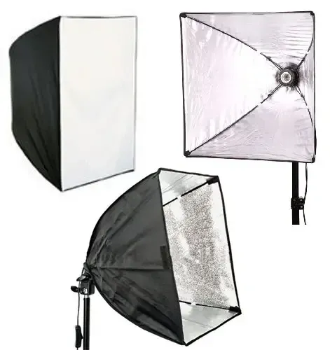 Комплект LED125KIT L (софтбокса 50 x 70 см, стійка посилена 2.8 м, лампа LED 125 ватів, пульт ДК)