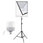 Комплект LED165KIT (софтбокса 50 x 70 см, стійка 2 м, лампа LED 165 ватів, пульт ДК)