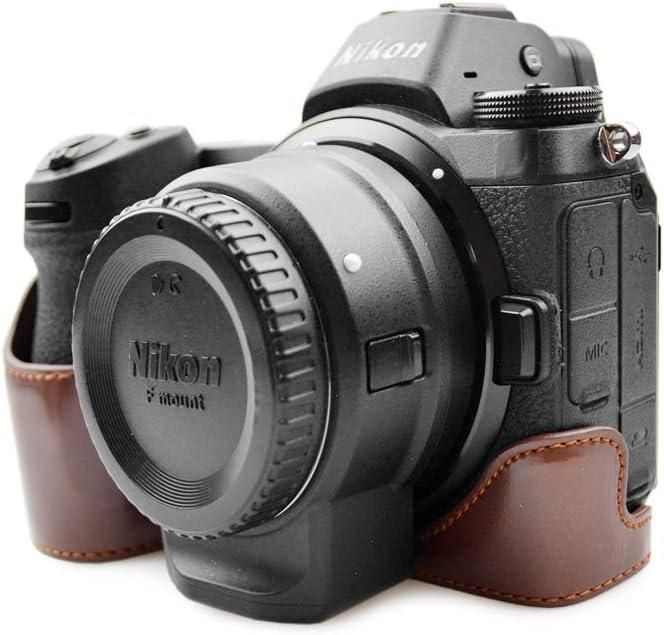 Захисний футляр — чохол для фотоапарата Nikon Z6, Z7, Z6 II, Z7 II з доступом до батарейного відсіку — кави
