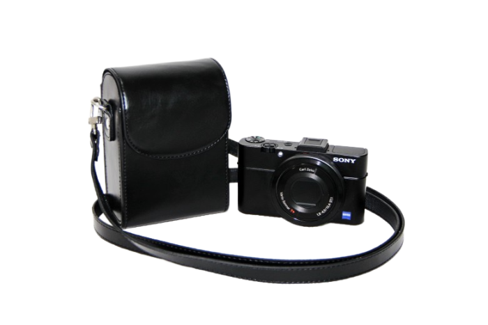 Сумка футляр, чохол, катура для фотоапаратів Ricoh GR, GR II, GR III, GR IIIx — чорний