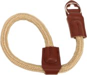 Стильний універсальний пензлевий ремінь (ремішок) — мотузка — для фотоапаратів — бежевий (тип B1)