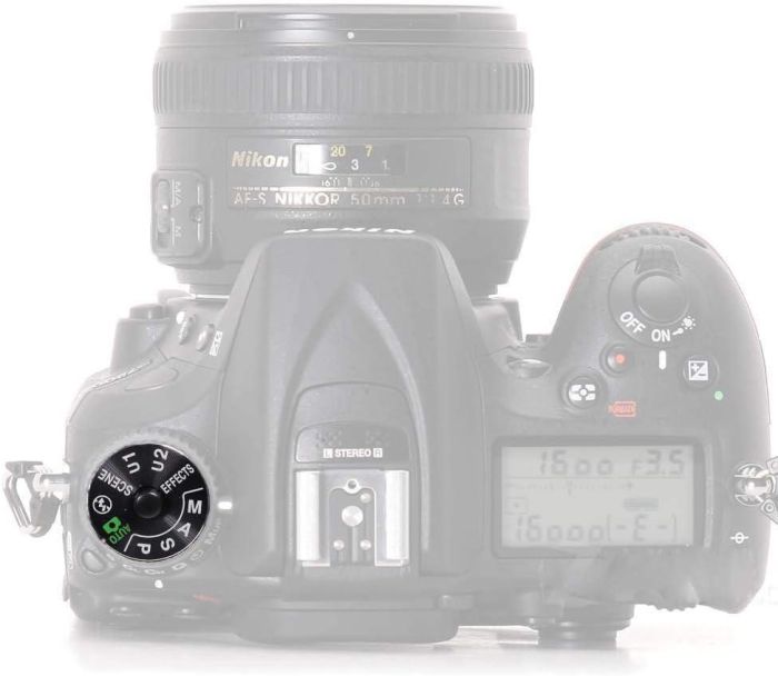 Кришка — циферблат кнопки перемикання режимів Nikon D7100, D7200, D7500, D750