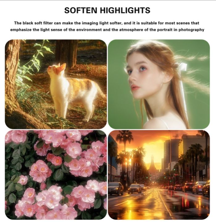 Світлофільтр Zomei 62 mm Black Mist 1/4