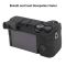 Захисний силіконовий чохол для фотоапаратів SONY A6700 — чорний