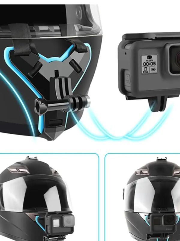Кріплення екшн-камери або телефона на підборіддя шолом мотоцикла для камер Xiaomi YI, SJCam, GoPRO