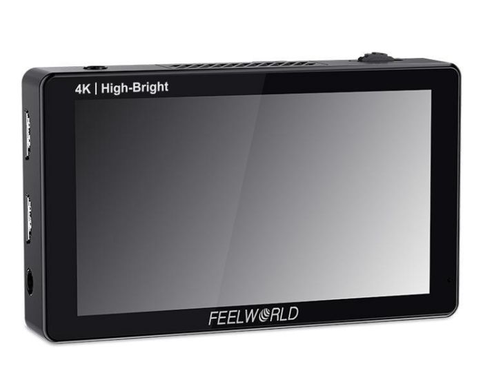 Накамерний монітор, дисплей FeelWorld 5.5" дюймовий LUT5E, 1600 cd/m2, 4K, 3D LUT