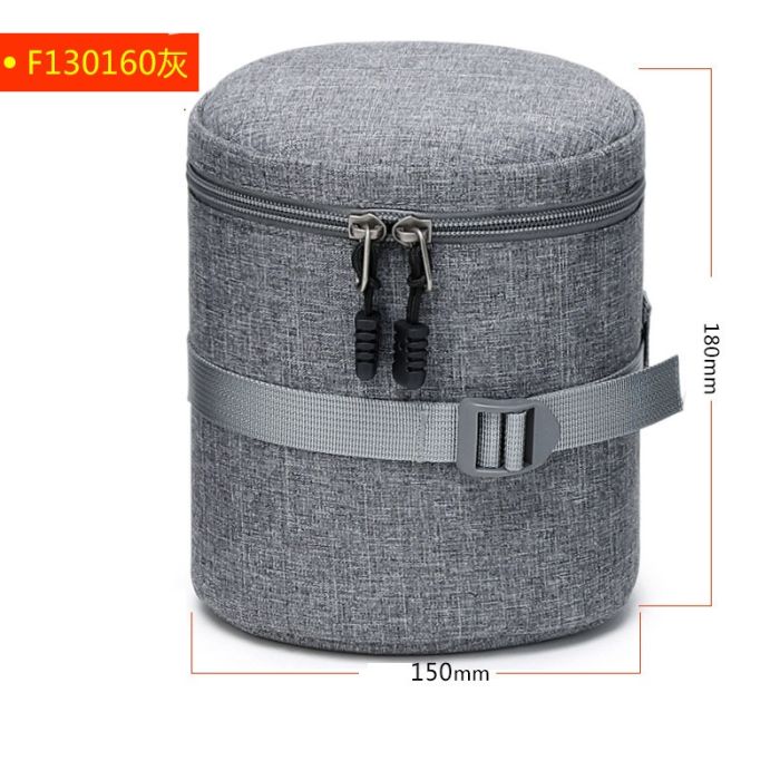 Захисний кофр, чохол, футляр, сумка для об'єктива DULUDA F130160 розмір 130 х 160 — сірий