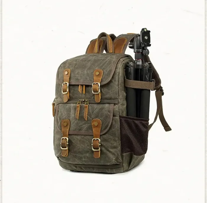 Фоторюкзак, рюкзак для фотоапаратів DULUDA (тип "AC-280") — зелений