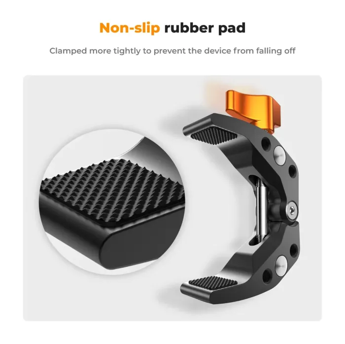 Універсальний затискач-струбцину — клемп K&F Concept для кріплення техніки та аксесуарів (KF31.081)