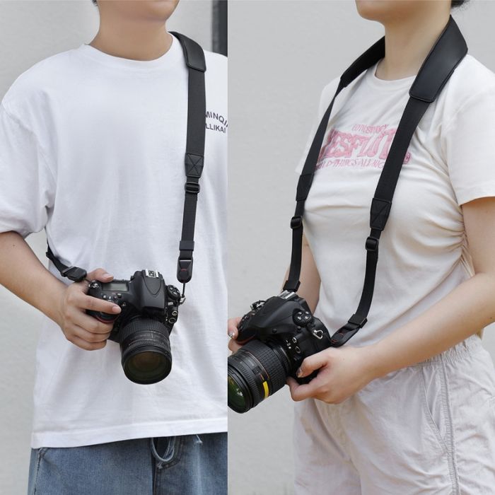 Високоміцний плечовий шийний ремінь для фотоапаратів Cwatcun D154