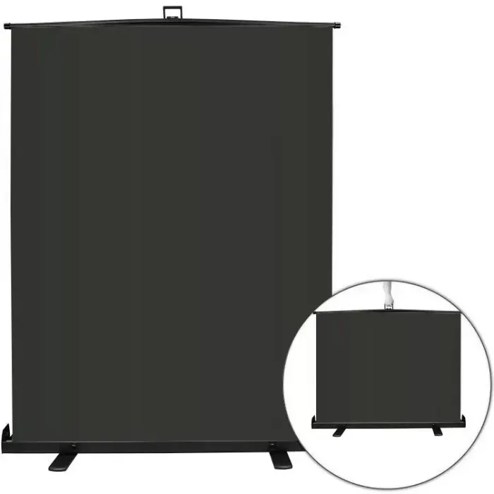 Система розкладного фону — фон розкладний — чорний 2.0 х 2.0 м
