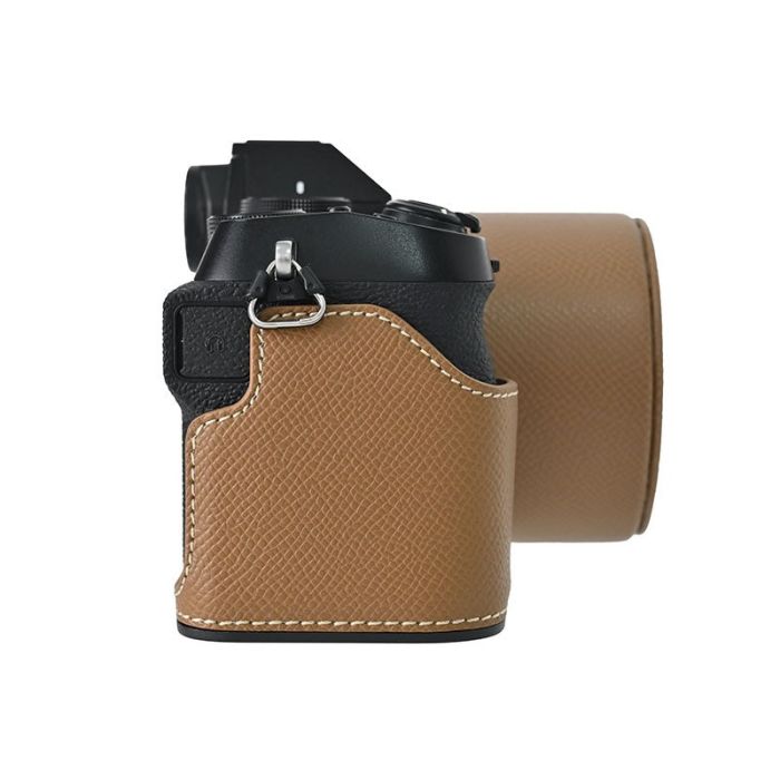 Покращувач із доступом до відсіків і захисним ковпачком для об'єктива 15-45 для камер FujiFilm X-S20 — коричневий