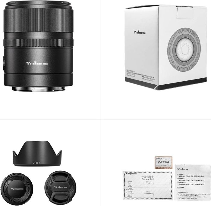 Об'єктив YongNuo YN23mm F1.4 DA DSM WL Pro для Nikon Z (для Nikon Z-mount)