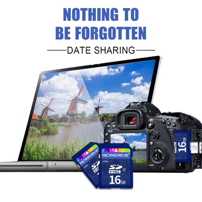 Картка пам'яті SD — Microdrive HC SD — 16 GB (10 Class)