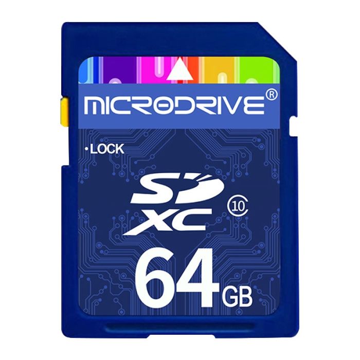 Картка пам'яті SD — Microdrive XC SD — 64 GB (10 Class)