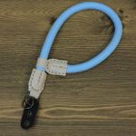 Стильний універсальний кистьовий ремінь (ремішок) — мотузка — для фотоапаратів — блакитний (тип P3-5)