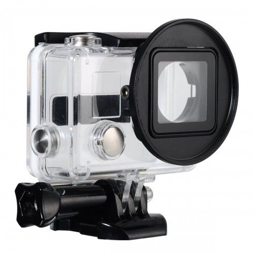 Адаптер для встановлення світлофільтру 52 мм GoPro HERO 3+, 4 - чорний (код № XTGP128)