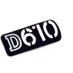 Наклейка логотипу Logo "D610" для Nikon D610