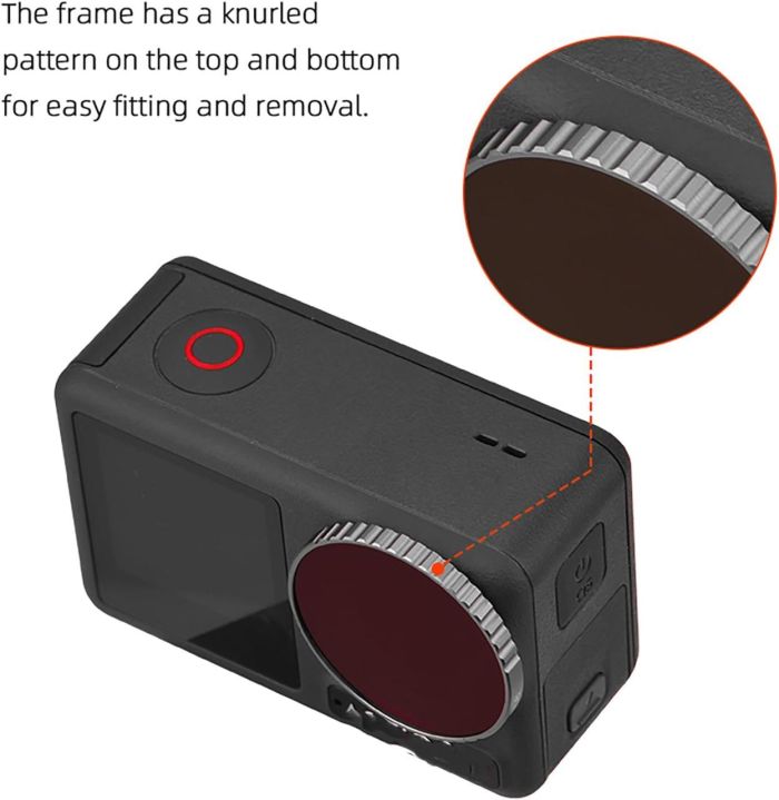 Професійний UV захисний світлофільтр об'єктива для DJI OSMO Action 3, 4, 5