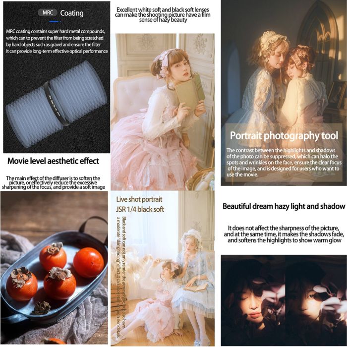 Светофильтр JSR June Star 40.5 mm Black Mist 1/4