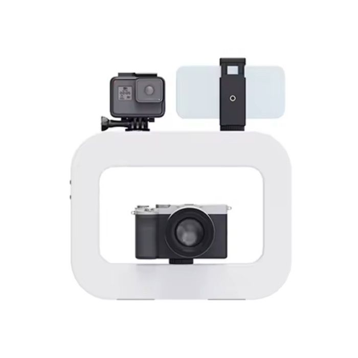 Кільцева LED-лампа U200 RGB — кольорова (акумулятор 4000 ma) з пультом для смартфона