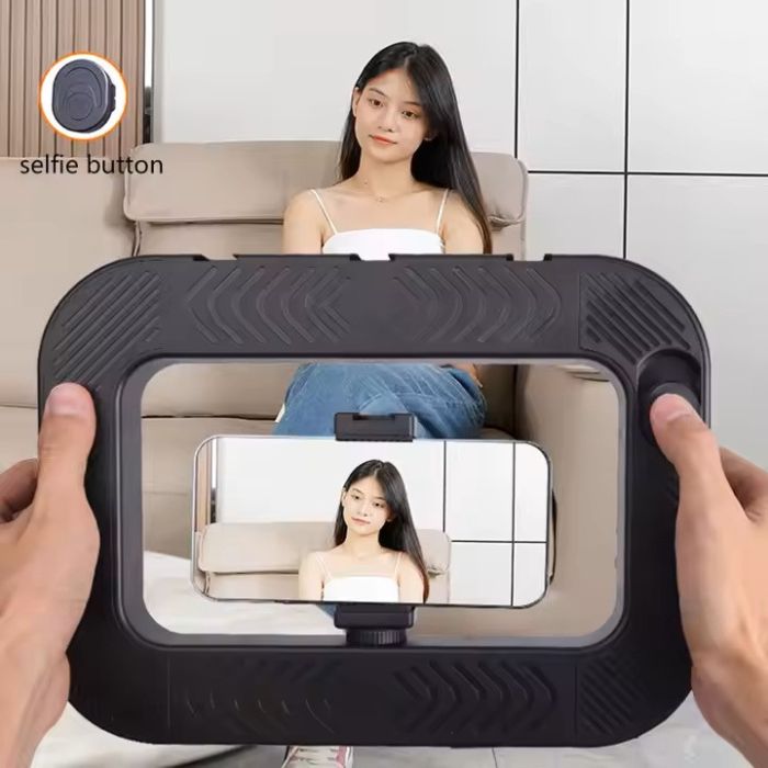 Кільцева LED-лампа U200 RGB — кольорова (акумулятор 4000 ma) з пультом для смартфона