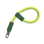 Стильний універсальний кистьовий ремінь (ремінець), мотузка, з металевим карабіном для фотоапаратів жовтий