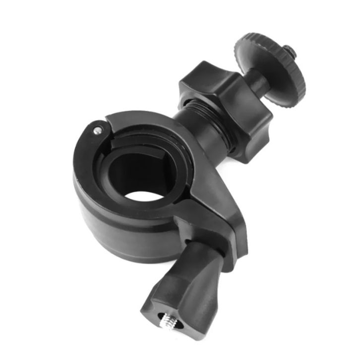 Кріплення Primo KNR-03 на кермо або трубу для екшн камер і телефонів із шарніром і різзю 1/4