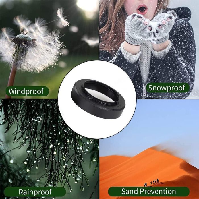 Бленда HF-52 для Nikon Nikkor Z 28 mm f / 2.8 SE, Nikkor Z 40mm f / 2 S — металева