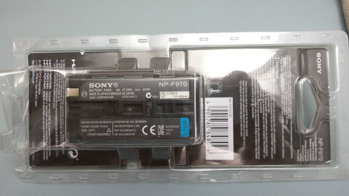 Акумулятор NP-F970 для камер SONY