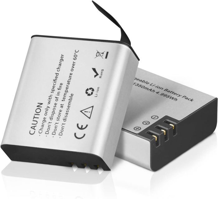 Акумулятор PG1050 (посилений 1350 ма) — аналог (SJCAM SJ4000B) для екшн-камер