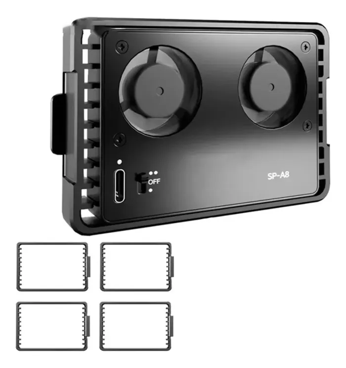 Система охолодження — радіатор SP-A8 від SOONPHO для фотоапаратів Sony, Canon, FujiFilm