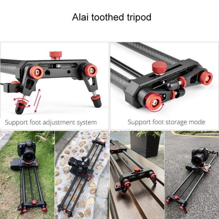 Слайдер моторизований для камер YELANGU L80RC YLG0128A (80 см) з пультом