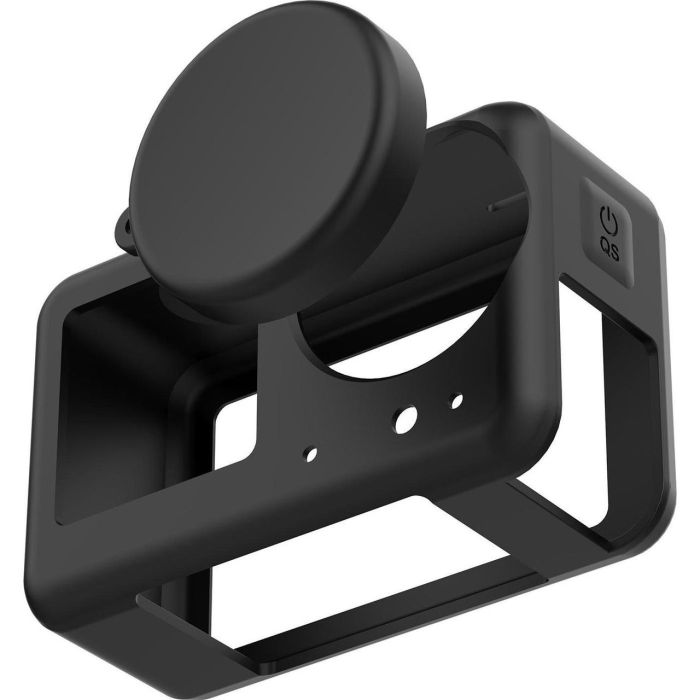 Силіконовий чохол, футляр із кришкою на об'єктив Telesin S6-PTC-011-TDJ для екшн камер DJI OSMO Action 3, 4, 5 зі шнурком