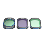 Набір світлофільтрів Telesin (CPL+ND16+Black Diffusion 1/4) для DJI Osmo Pocket 3 (код S5-FLT-37-TDJ) — 3 шт.