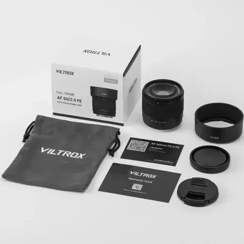 Об'єктив VILTROX AF 50 mm f/2 Air FE mount для Sony (AF 50/2.0 FE) (автофокусний Sony E-mount)