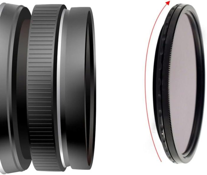 Нейтрально-сірий світлофільтр Haida PROII Variable ND Filter зі змінною щільністю (1.5-5.0 стопів) — 49 мм (код HD4663)