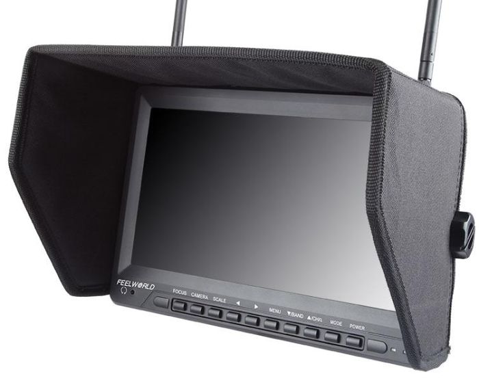 FPV-монітор FeelWorld FPV1032 з 10,1-IPS 1024x600 HD і вбудованим акумулятором, подвійний 32-канальний приймач 5.8G