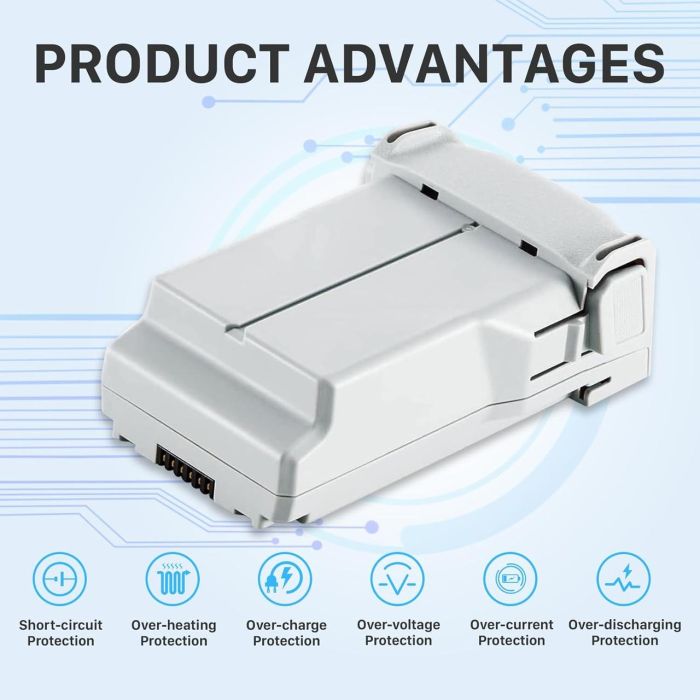 Акумулятор JMI3 для DJI Mini 3, DJI Mini 3 Pro, DJI Mini 4 (3850 mAh)