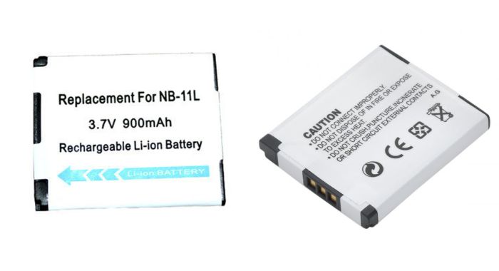 Акумулятор NB-11L для фотоапаратів CANON PowerShot ELPH 110 HS, 320 HS, IXUS 125 HS, 240 HS - аналог 900 ma