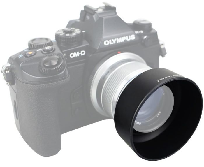 Бленда LH-40B (чорна) для об'єктиву Olympus M.ZUIKO DIGITAL 45 мм 1:1,8